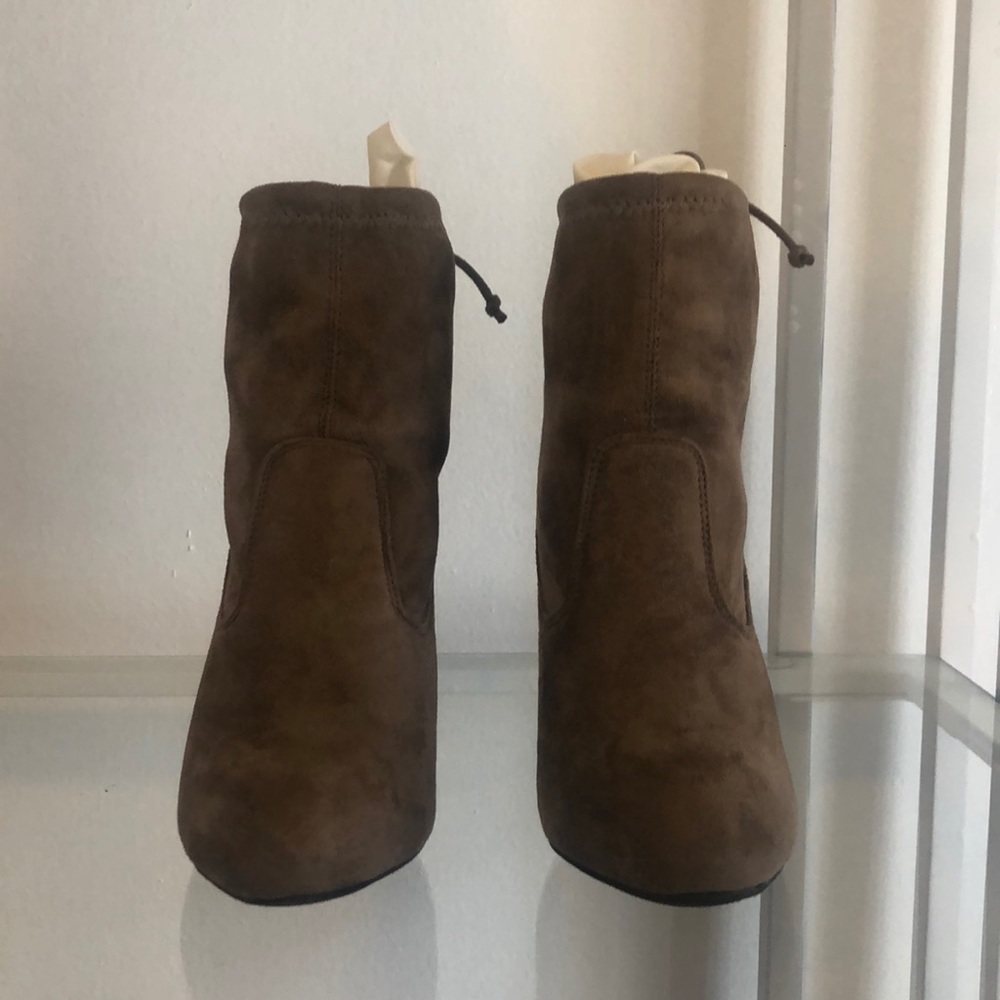 Taupe booties